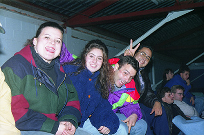Hockey Game Angie, Rene, Kelly, Dan › Oct 1994   