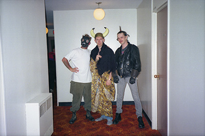 Peb, Ken, and Rob at Halloween › Oct 1996   
