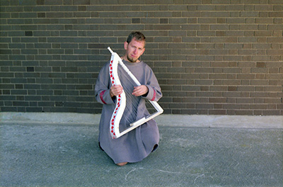 Ken with Viking Harp › Sep 2000 
