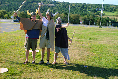 Vikings On Lawn › Sep 2000