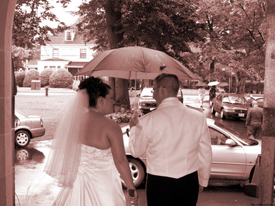 Kim & Mark's Wedding,
  Fredericton, Canada › August 2004.