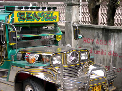 Jeepney, Sabang, Philippines ›
  February 2004.