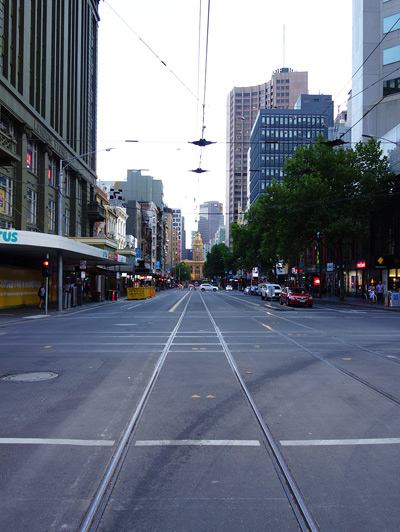 Tram Tracks on Bourke, Melbourne › January 2016.