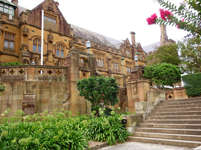 University Great Hall Steps, Sydney › January 2016.