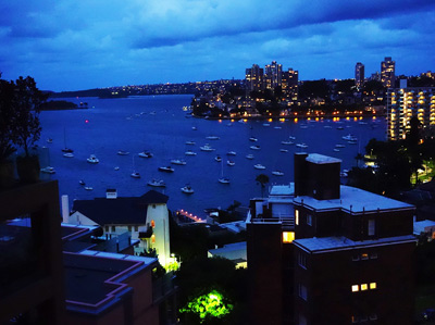 Elizabeth Harbor Blue, Sydney › January 2016.