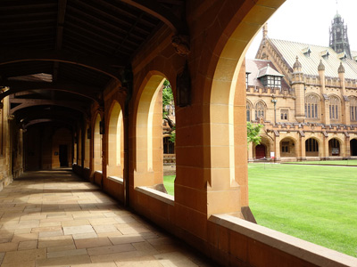 University Quad Archway, Sydney › January 2016.