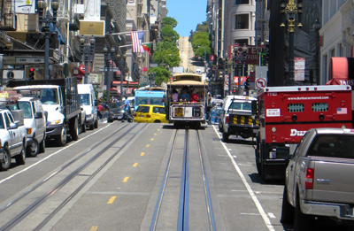 Tram on Powell, San Francisco › June 2008.