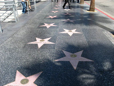 Sidewalk Stars, Los Angeles ›
  June 2008.