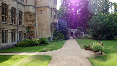 Balliol Garden Sunglint, Oxford › August 2014.