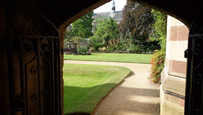 Balliol Garden Door, Oxford › August 2014.