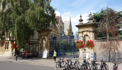 Trinity Gates, Oxford › August 2014.