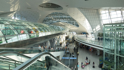 Incheon Airport Terminal, Seoul › April 2014.