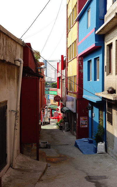 Chinatown Blue Alley, Incheon › July  2014.