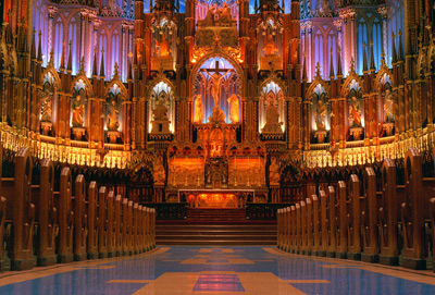 Notre Dame Basilica, Montreal › November 2000.