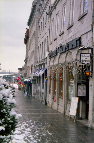 Old Montreal Sidewalk › November 2000.