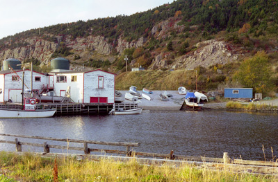 Quidi Vidi Boat Deck, St. John's
  › October 1996.