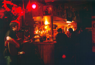 Musician, George Street, St.
  John's › July 2000.