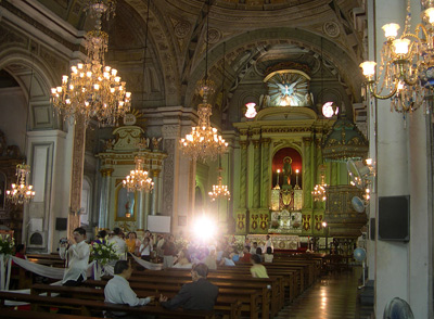 San Augustin Interior, Manila ›
  February 2004.