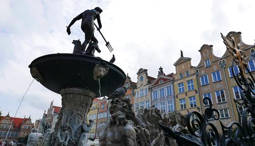 Neptune's Fountain, Gdansk › October 2020.