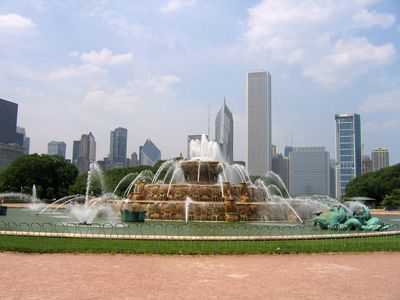 Park Fountain, Chicago › May
  2007.