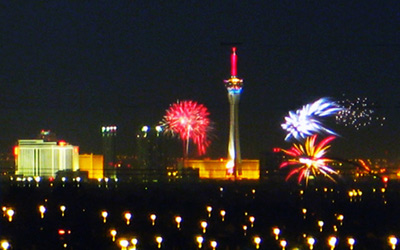 Strip Independence Day Fireworks
  › July 2008.