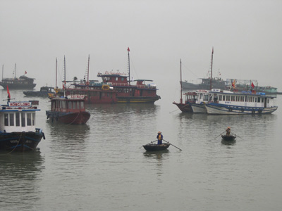 Boats Spreading, near Hanoi ›
  February 2005.