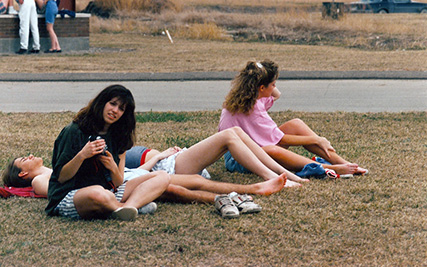 Blair, Andrea, and Michelle in Winnipeg › Apr 1990.