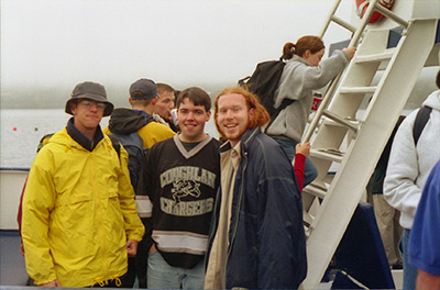 Maurice, Scott, and Al On Boat › Oct 1999   