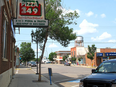 Downtown Drumheller ›
  August 2010.