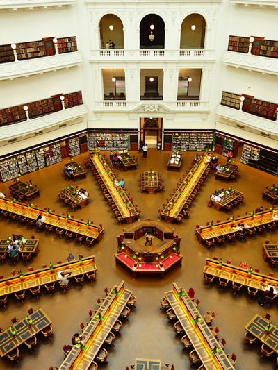 La Trobe Room, State Library, Melbourne › January 2016.