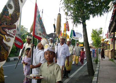 Religious Procession, Ubud ›
  October 2003.