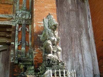 Gate Guard Side, Taman Ayun › February 2011.