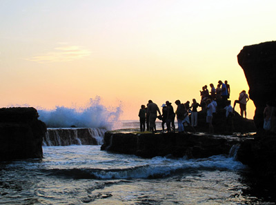 Sunset Crowd at Tanah Lot ›
  February 2011.