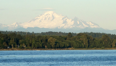 View of Mount-Baker, White Rock › June 2015.