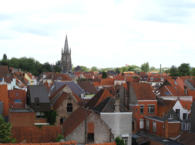 View of Bruges from Halve Mann
  Roof › August 2012.