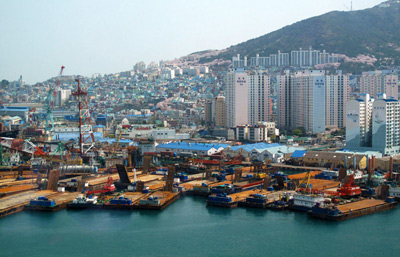 Busan Harbor From Lotte › April 2011.