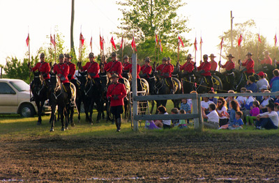 Musical Ride Entrance, Roblin, Manitoba › July 1992.