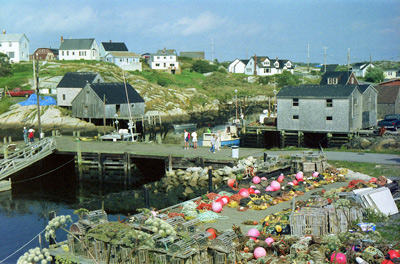 Peggy's Cove, Nova Scotia ›
  August 1996 .