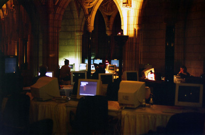 Night Before Election in Parliament, Ottawa › November 2000.