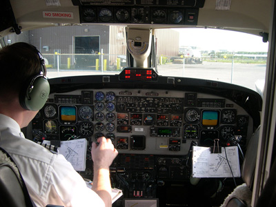 Turboprop Instrument Panel,
  Halifax Airport › August 2004.