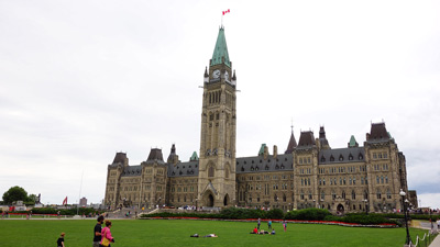 Parliament Grounds Daytime, Ottawa › July
  2014.