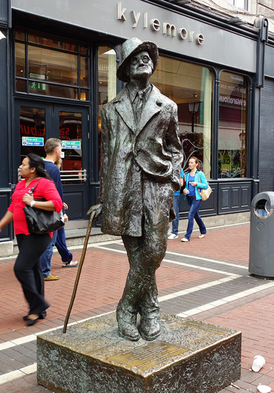 James Joyce Statue › July 2014.