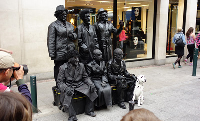 Grafton Human Statues › July 2014.