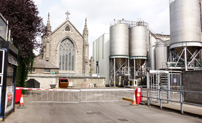 Guinness Factory next to Church › July 2014.