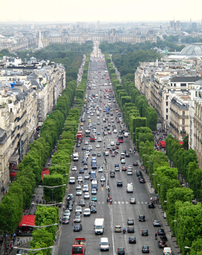 Champs Elysees From Roof › July 2012.