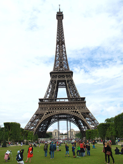 Eiffel Tower by Day, Paris ›
  July 2012.