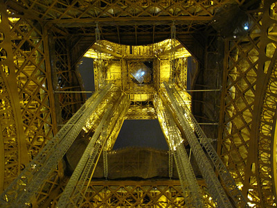 Eiffel Tower from Ground, Paris
  › July 2012.