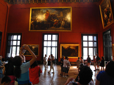 Italian Hall, Louvre, Paris ›
  July 2012.
