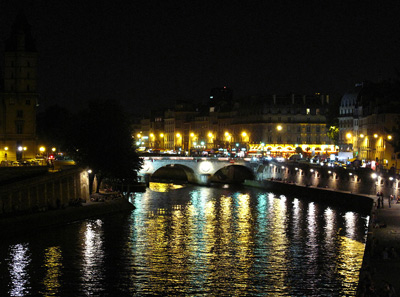 St. Michel Bridge at Night,
  Paris › July 2012.