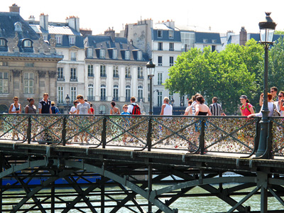 Pont des Artes, Paris › July
  2012.
